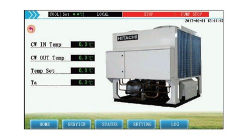 Hitachi Air cooled Chiller - (AZ(P)Y1 Series) - Image 2