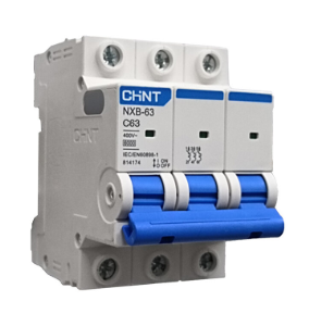 MCB- Miniature Circuit Breaker NXB 63 C63 Amp 3 pole