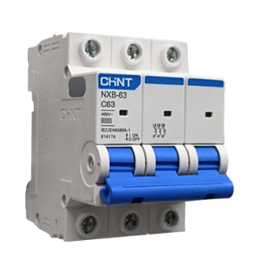 MCB- Miniature Circuit Breaker NXB 63 C63 Amp 3 pole